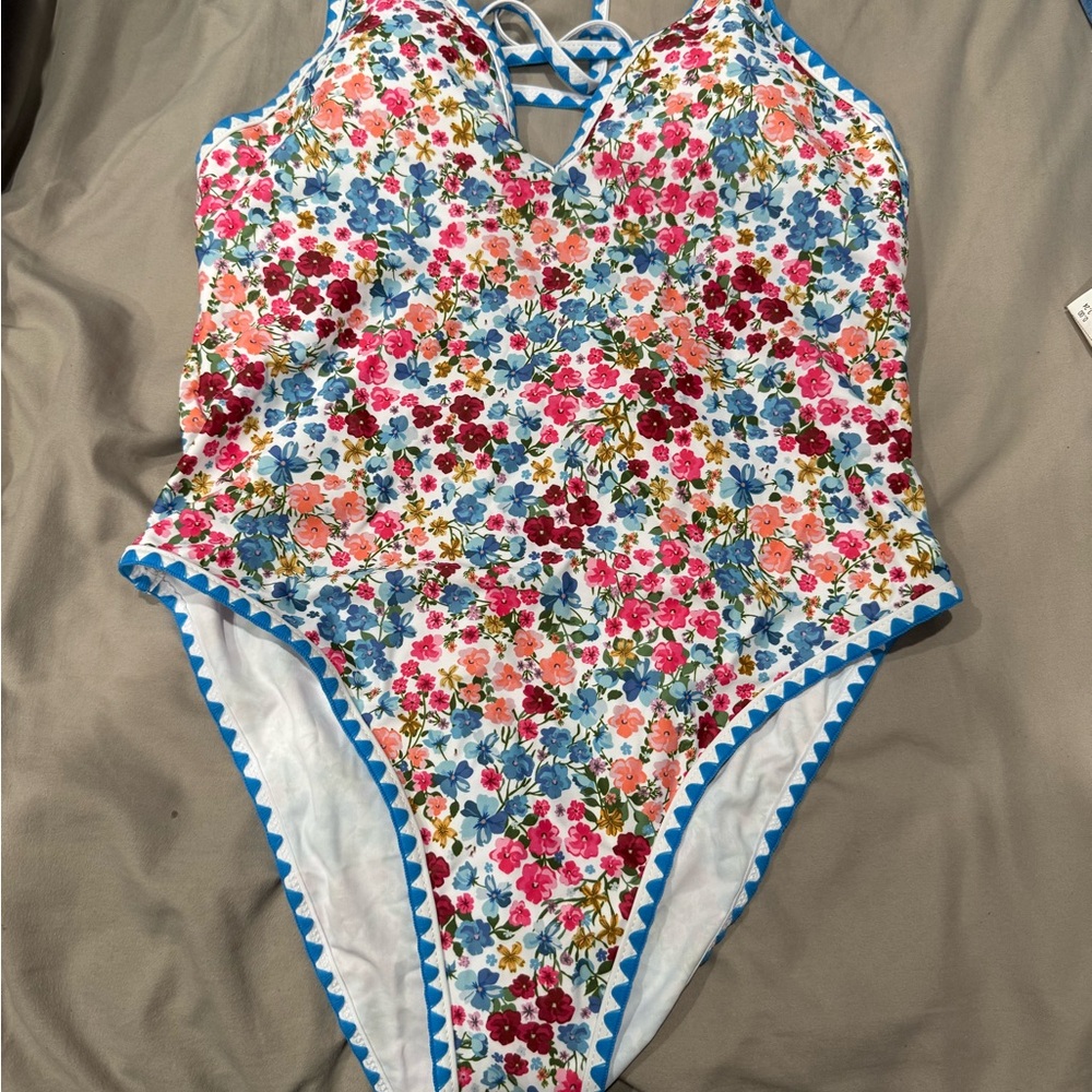 Floral One-Piece Swimsuit